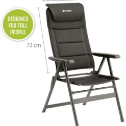 Outwell Ergo Flexi Teton Standenstoel - Zwart -Uitrusting Voor Buiten Verkoop 2024 1068 1900 5709388079046 teton feature photo5