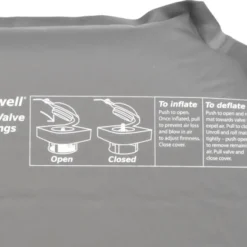 Outwell Sleepin Single 5.0 Zelfopblaasbare Slaapmat - Zwart -Uitrusting Voor Buiten Verkoop 2024 1068 1900 5709388119483 sleepin single 5.0 cm feature photo7