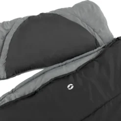 Outwell Contour Slaapzak - Zwart -Uitrusting Voor Buiten Verkoop 2024 1069 1900 5709388112668 contour midnight black feature photo4