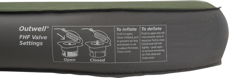 Outwell Dreamhaven Single 10.0 Zelfopblaasbare Slaapmat - Groen 4 Outwell Dreamhaven Single 10.0 Zelfopblaasbare Slaapmat - Groen - Afbeelding 4