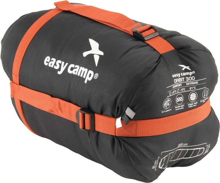 Outwell Easy Camp Orbit 400 Slaapzak - Groenblauw 6 Outwell Easy Camp Orbit 400 Slaapzak - Groenblauw - Afbeelding 6