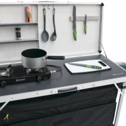 Outwell Magante Campingkeuken - Grijs -Uitrusting Voor Buiten Verkoop 2024 1069 1900 5709388129598 magante keukentafel feature photo14