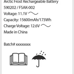 Outwell Oplaadbare Accu Voor Arctic Frost Koelboxen -Uitrusting Voor Buiten Verkoop 2024 1069 1900 accu 4