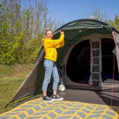 Easy Camp Galaxy 400 Rustic Green Tunneltent - 4 Personen -Uitrusting Voor Buiten Verkoop 2024 1148 900 mg 9171