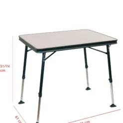 Crespo Campingtafel - AP-245 - 80 X 61 Cm -Uitrusting Voor Buiten Verkoop 2024 1151330 12 1 1