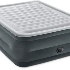 Intex Comfort Plush Extra Hoog Luchtbed - Queensize - Ingebouwde Elektrische Pomp