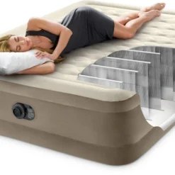 Intex Ultra Plush Luchtbed - Queensize - Ingebouwde Elektrische Pomp -Uitrusting Voor Buiten Verkoop 2024 1320 1900 64428 inuse 2023 300