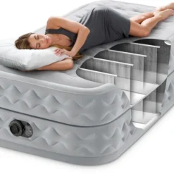 Intex Supreme Air Flow Luchtbed - Eenpersoons - Ingebouwde Elektrische Pomp -Uitrusting Voor Buiten Verkoop 2024 1320 1900 64488 inuse 2023 300