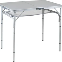 Bo-Camp Premium 90 X 60 Koffermodel Campingtafel - Grijs