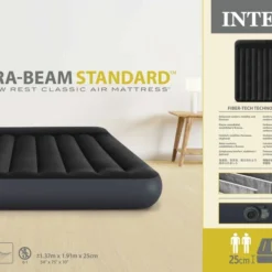 Intex Classic Luchtbed - Tweepersoons - Ingebouwde Elektrische Pomp -Uitrusting Voor Buiten Verkoop 2024 1423 1900 64148nd pkg 2023 300