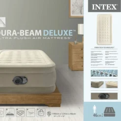 Intex Ultra Plush Luchtbed - Eenpersoons - Ingebouwde Elektrische Pomp 19 Intex Ultra Plush Luchtbed - Eenpersoons - Ingebouwde Elektrische Pomp -Uitrusting Voor Buiten Verkoop 2024 1663 1900 64426nd pkg 2023 300