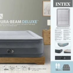 Intex Comfort Plush Extra Hoog Luchtbed - Queensize - Ingebouwde Elektrische Pomp 25 Intex Comfort Plush Extra Hoog Luchtbed - Queensize - Ingebouwde Elektrische Pomp -Uitrusting Voor Buiten Verkoop 2024 1690 1900 64418nd pkg 2023 300