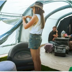 Vango Lismore Air 600XL Opblaasbare Tunneltent - 5 Persoons - Groen -Uitrusting Voor Buiten Verkoop 2024 1900 1783 lismore air 600xl package 8