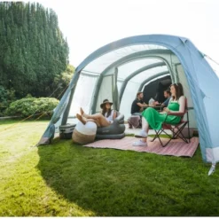 Vango Lismore Air 600XL Opblaasbare Tunneltent - 5 Persoons - Groen -Uitrusting Voor Buiten Verkoop 2024 1900 1783 lismore air 600xl package 9