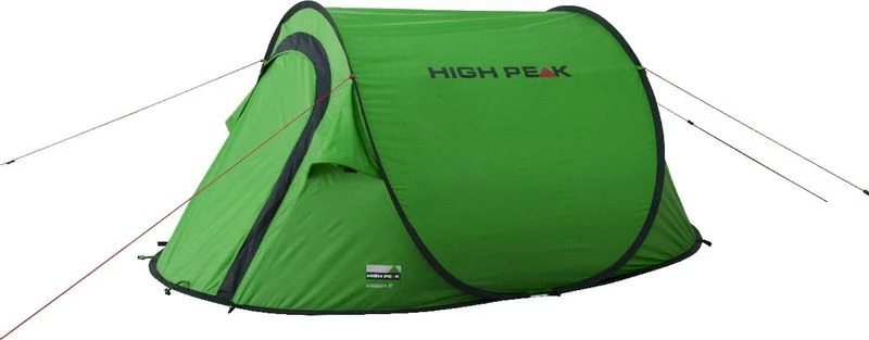 High Peak Vision 2 Pop-up Tent - 2 Persoons - Groen 3 High Peak Vision 2 Pop-up Tent - 2 Persoons - Groen - Afbeelding 3