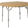 Defa 6-hoekige Bamboe Tafel - 120 X 104 Cm