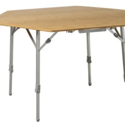 Defa 6-hoekige Bamboe Tafel - 120 X 104 Cm