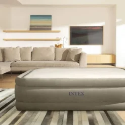 Intex PremAire Thermalux Luchtbed - Queensize - Ingebouwde Elektrische Pomp -Uitrusting Voor Buiten Verkoop 2024 64477 4 resultaat