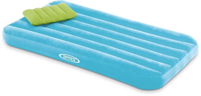 Intex Cozy Kidz Kinderluchtbed - Blauw 2 Intex Cozy Kidz Kinderluchtbed - Blauw - Afbeelding 2