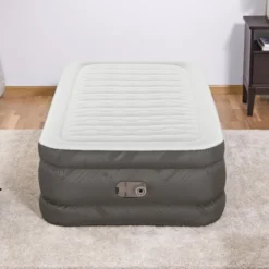 Bestway Fortech Tough Guard Luchtbed - Eenpersoons - Ingebouwde Elektrische Pomp -Uitrusting Voor Buiten Verkoop 2024 69048aux23 69048gbx23 69048xxx23 69049usx23 69049xxx23 102136 pr web pl001