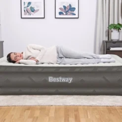 Bestway Fortech Tough Guard Luchtbed - Queensize - Ingebouwde Elektrische Pomp -Uitrusting Voor Buiten Verkoop 2024 69050aux23 69050gbx23 69050xxx23 69051usx23 69051xxx23 102319 pr web pl005