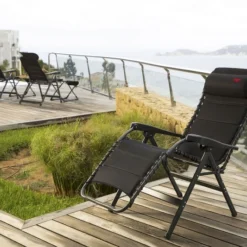 Crespo Air-Deluxe AP-232 Relaxstoel - Zwart -Uitrusting Voor Buiten Verkoop 2024 800 1200 1104922 10