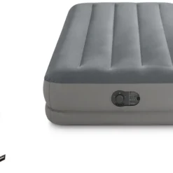 Intex Prestige Mid-Rise Luchtbed - Eenpersoons - Ingebouwde Elektrische Pomp -Uitrusting Voor Buiten Verkoop 2024 833 1200 intex twin prestige mid rise luchtbed 1 persoons 1