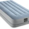 Intex Raised Comfort Luchtbed - Eenpersoons - Ingebouwde Elektrische Pomp