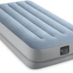 Intex Raised Comfort Luchtbed - Eenpersoons - Ingebouwde Elektrische Pomp