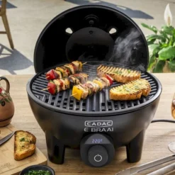 CADAC E-Braai Elektrische Barbecue - Zwart -Uitrusting Voor Buiten Verkoop 2024 842 1200 e braai food 2
