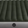 Intex Downy Luchtbed - Tweepersoons - Ingebouwde Voetpomp