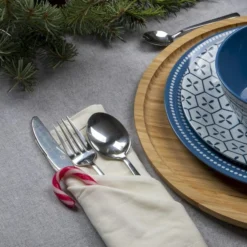 Bo-Camp Mix & Match Melamine Serviesset - 16-delig - Blauw -Uitrusting Voor Buiten Verkoop 2024 900 1231 img 8824