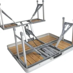 Bo-Camp 136 X 85 Inklapbare Picknicktafel - Bamboe 22 Bo-Camp 136 X 85 Inklapbare Picknicktafel - Bamboe -Uitrusting Voor Buiten Verkoop 2024 900 1350 1404800 06