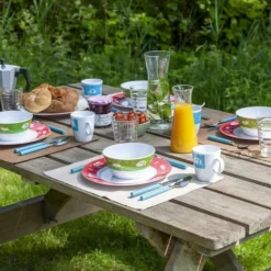 Bo-Camp Happy Camp Melamine Serviesset - 12-delig 13 Bo-Camp Happy Camp Melamine Serviesset - 12-delig -Uitrusting Voor Buiten Verkoop 2024 900 1350 6181380 07