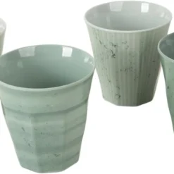 Bo-Camp Mix & Match Melamine Serviesset - 16-delig - Groen -Uitrusting Voor Buiten Verkoop 2024 900 1350 6181383 02