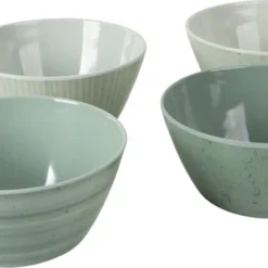 Bo-Camp Mix & Match Melamine Serviesset - 16-delig - Groen -Uitrusting Voor Buiten Verkoop 2024 900 1350 6181383 03