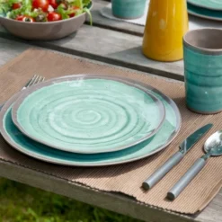 Bo-Camp Halo Melamine Serviesset - 12-delig - Aqua 11 Bo-Camp Halo Melamine Serviesset - 12-delig - Aqua -Uitrusting Voor Buiten Verkoop 2024 900 1350 6181392 06