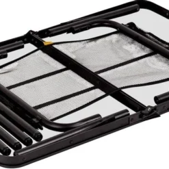 Bo-Camp Industrial Decatur 90 X 60 Campingtafel - Zwart/houtlook -Uitrusting Voor Buiten Verkoop 2024 900 1358 1404200 04