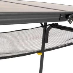 Bo-Camp Industrial Decatur 90 X 60 Campingtafel - Zwart/houtlook -Uitrusting Voor Buiten Verkoop 2024 900 1358 1404200 16