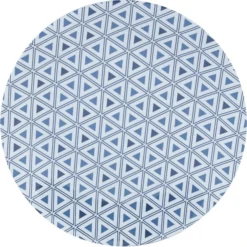 Bo-Camp Mix & Match Melamine Serviesset - 16-delig - Blauw -Uitrusting Voor Buiten Verkoop 2024 900 899 6181382 04