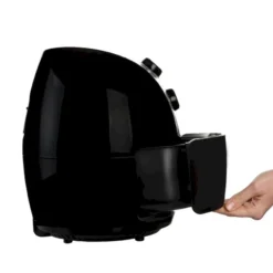 Mestic MA-200 Camping Friteuse - 4 Personen -Uitrusting Voor Buiten Verkoop 2024 900 900 mestic ma 200 airfryer 4 personen zijaanzicht 2