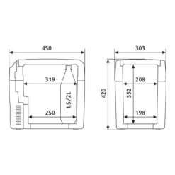Dometic TropiCool TCX 21 Elektrische Koelbox - 20 Liter -Uitrusting Voor Buiten Verkoop 2024 900 900 tc21fl 9105302085 p400 t400