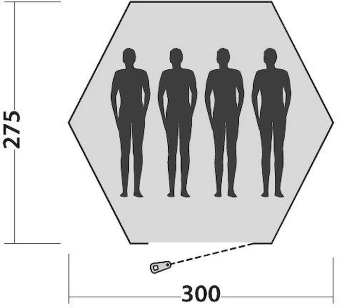 Easy Camp Bolide 400 Tipitent - 4 Personen 6 Easy Camp Bolide 400 Tipitent - 4 Personen - Afbeelding 6