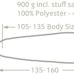 Vaude Alpli Adjust 400 SYN Slaapzak - Rood -Uitrusting Voor Buiten Verkoop 2024 903 1900 alpli adjust 400 syn rood 1