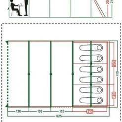Coleman Meadowood Long Tunneltent - 6 Persoons 18 Coleman Meadowood Long Tunneltent - 6 Persoons -Uitrusting Voor Buiten Verkoop 2024 972 1900 coleman meadowood long tunneltent 6 persoons 8