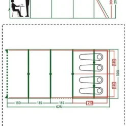 Coleman Vail Long Tunneltent - 4 Persoons -Uitrusting Voor Buiten Verkoop 2024 972 1900 coleman vail long tunneltent 4 persoons 4