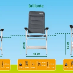 Dukdalf Presto 8800 Standenstoel - Antraciet -Uitrusting Voor Buiten Verkoop 2024 974 1900 afbeelding tafels met kenmerken