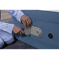 Bestway AlwayzAire Luchtbed - Eenpersoons - Ingebouwde Elektrische Pomp -Uitrusting Voor Buiten Verkoop 2024 bestway alwayzaire 1persoons 5