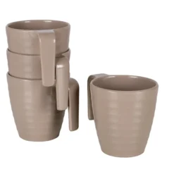 Bo-Camp Stone Melamine Serviesset - 16-delig - Beige 6 Bo-Camp Stone Melamine Serviesset - 16-delig - Beige -Uitrusting Voor Buiten Verkoop 2024 bo camp stone 4