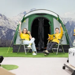Kampa Brean 4 Tunneltent - 4 Persoons -Uitrusting Voor Buiten Verkoop 2024 breanair4 3 sfeer2